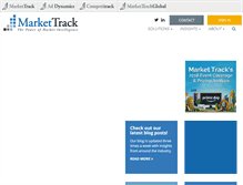 Tablet Screenshot of markettrack.com